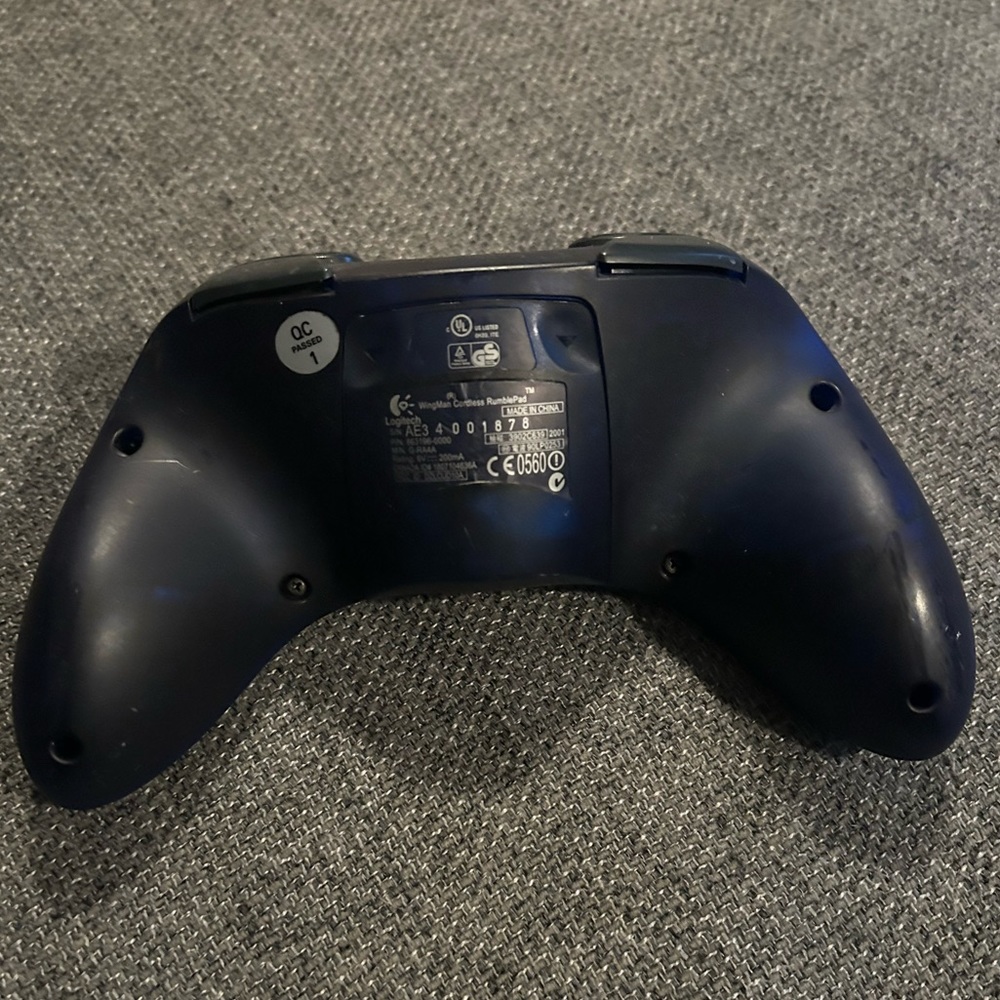 Logitech Wingman Cordless Rumblepad Wireless Pc Controller - Picture 3 of 4